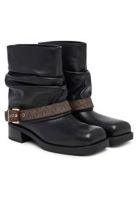 MICHAEL Michael Kors Botki Colby 40F5COFE6L Czarny. Kolor: czarny. Materiał: skóra #4