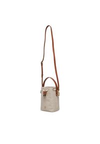 TOMMY HILFIGER - Tommy Hilfiger Torebka Th Premium Beach Le Bucket AW0AW17215 Beżowy. Kolor: beżowy #4
