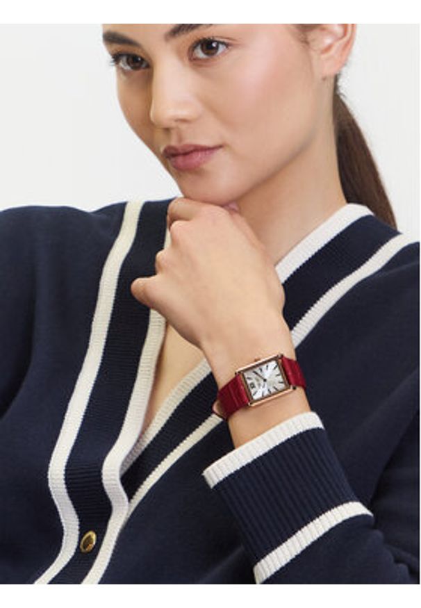 U.S. Polo Assn. Zegarek Vivian USP8414RG Czerwony. Kolor: czerwony