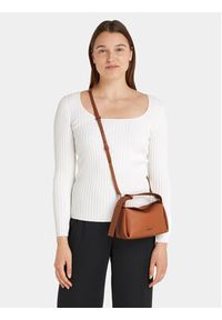 Calvin Klein Torebka Elevated Soft Mini Bag K60K611305 Brązowy. Kolor: brązowy #3