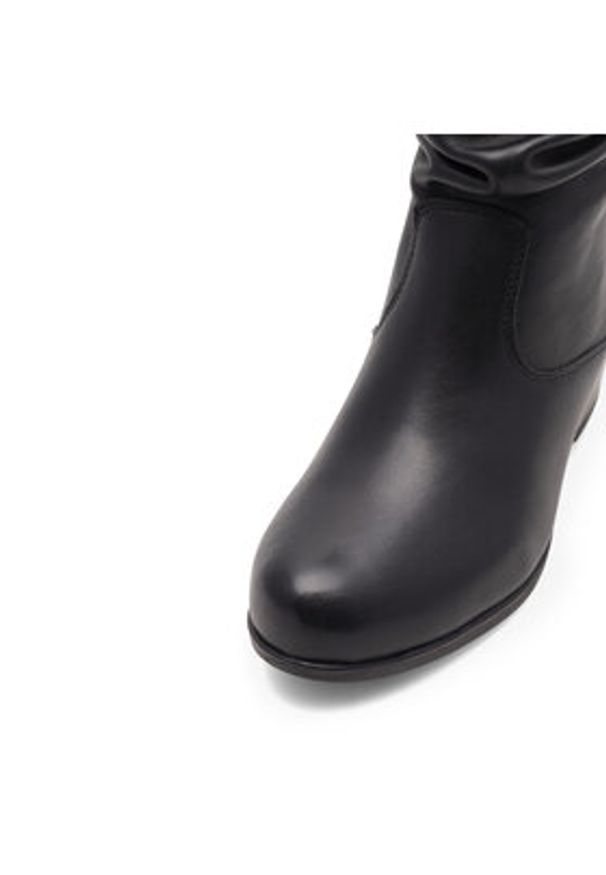 Go Soft Botki EST-GUSTA-12 Czarny. Kolor: czarny. Materiał: skóra