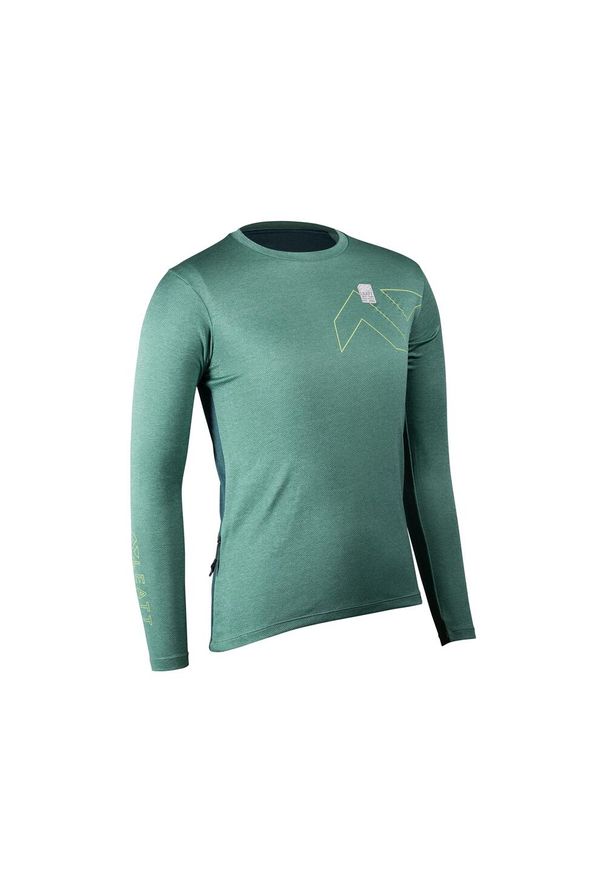 LEATT - Bluza rowerowa damska Leatt Jersey MTB Trail 3.0. Kolor: niebieski. Materiał: jersey