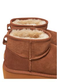 EMU Australia Śniegowce Stinger Micro Flatform W13082 Beżowy. Kolor: beżowy. Materiał: skóra #6