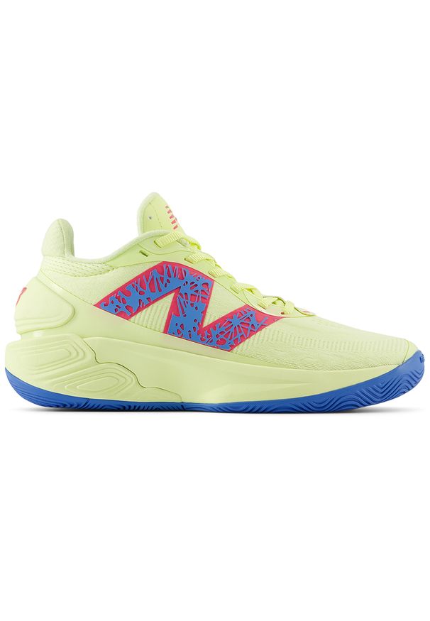 Buty męskie New Balance TWO WXY v5 BB2WYYL5 – zielone. Wysokość cholewki: przed kolano. Kolor: zielony. Materiał: materiał, guma, syntetyk. Szerokość cholewki: normalna. Sport: bieganie, koszykówka, fitness
