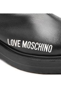 Love Moschino - Muszkieterki damskie czarne LOVE MOSCHINO JA26094G1FIEZ000. Okazja: do pracy, na spacer, na co dzień. Kolor: czarny. Styl: casual #5