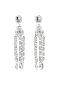 Weekend Max Mara Klipsy Callas 2525756095650 Srebrny. Materiał: metalowe. Kolor: srebrny #2