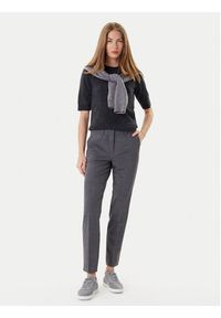 Marella Sweter Jim 2523366075 Szary Regular Fit. Kolor: szary. Materiał: kaszmir