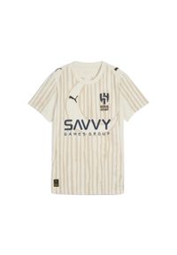 Puma - Damska koszulka KIDSUPER × AL-HILAL SFC PUMA Alpine Snow Club Navy White Blue. Kolor: biały, niebieski, wielokolorowy