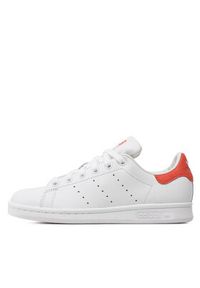 Adidas - adidas Buty Stan Smith J HQ1855 Biały. Kolor: biały. Materiał: skóra. Model: Adidas Stan Smith #5