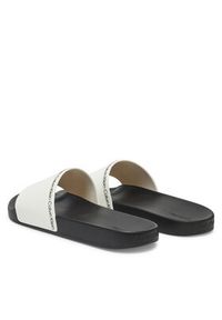 Calvin Klein Klapki Pool Slide Rubber HM0HM00981 Biały. Kolor: biały #4