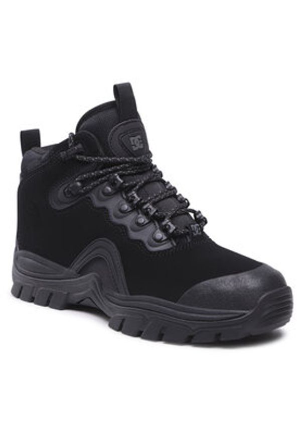 DC Shoes Trapery Navigator ADYB100017 Czarny. Kolor: czarny. Materiał: skóra, syntetyk