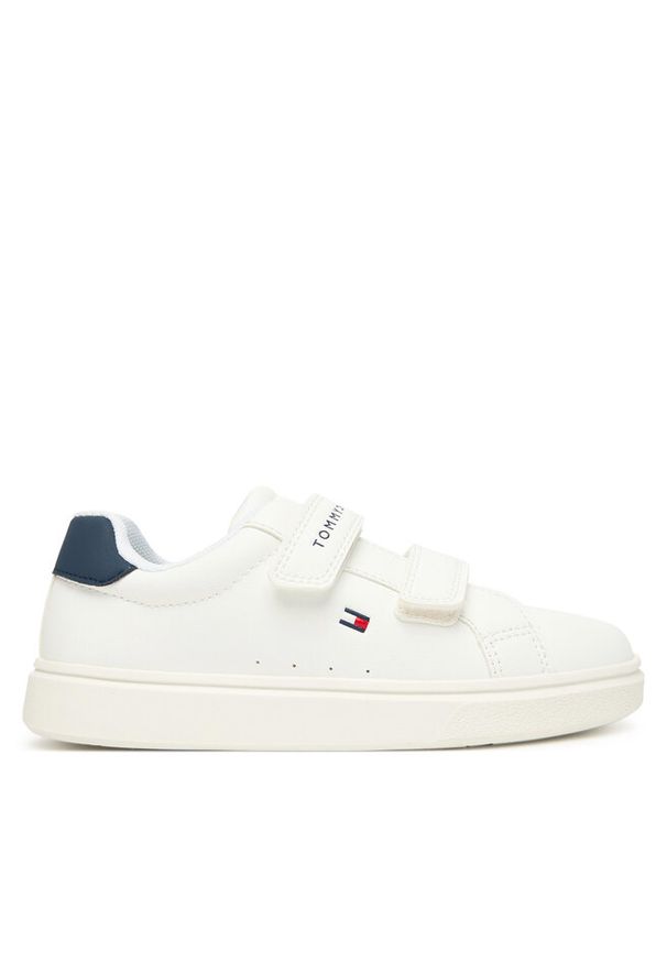 TOMMY HILFIGER - Sneakersy Tommy Hilfiger. Kolor: biały