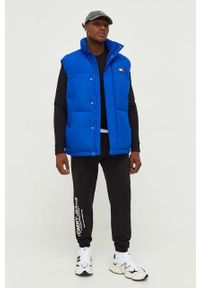 Tommy Jeans spodnie dresowe bawełniane kolor czarny z nadrukiem. Kolor: czarny. Materiał: bawełna, dresówka. Wzór: nadruk #2