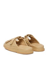 Nine West Klapki V1557-713-1 Beżowy. Kolor: beżowy. Materiał: skóra #4