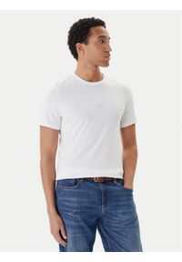 Guess T-Shirt M2YI72 I3Z14 Biały Slim Fit. Kolor: biały. Materiał: bawełna #1