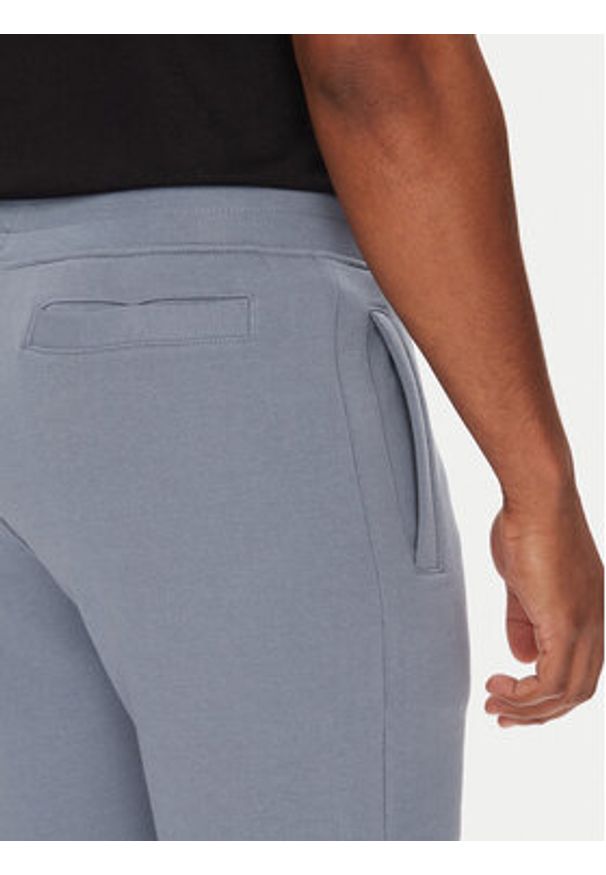 Guess Szorty sportowe Z2YD04 KAIJ1 Niebieski Regular Fit. Kolor: niebieski. Materiał: bawełna. Styl: sportowy