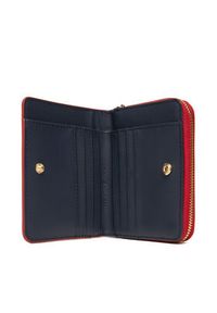 TOMMY HILFIGER - Tommy Hilfiger Mały Portfel Damski Th Icon Med Za Flap AW0AW17742 Czerwony. Kolor: czerwony. Materiał: skóra #3