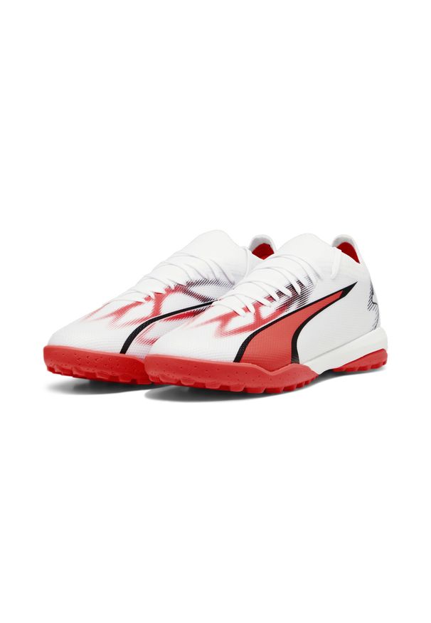 Puma - Buty piłkarskie męskie PUMA Ultra Match Tt. Kolor: wielokolorowy, biały, czerwony, czarny. Sport: piłka nożna