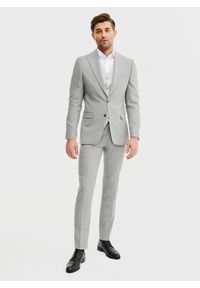 Pako Lorente - PAKO LORENTE - Marynarka garniturowa w prążek. Materiał: poliester, elastan, wiskoza. Wzór: prążki. Styl: młodzieżowy #2