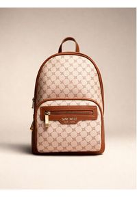 Nine West Plecak CEO-OLIVIA-I-B24334 Brązowy. Kolor: brązowy. Materiał: materiał #8