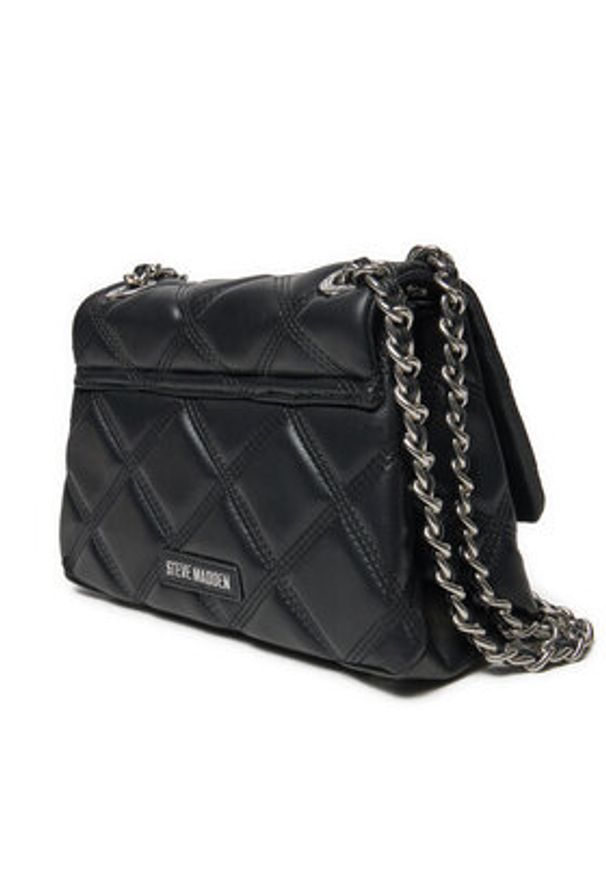 Steve Madden Torebka Bvolturi SM13001344 Czarny. Kolor: czarny. Materiał: skórzane