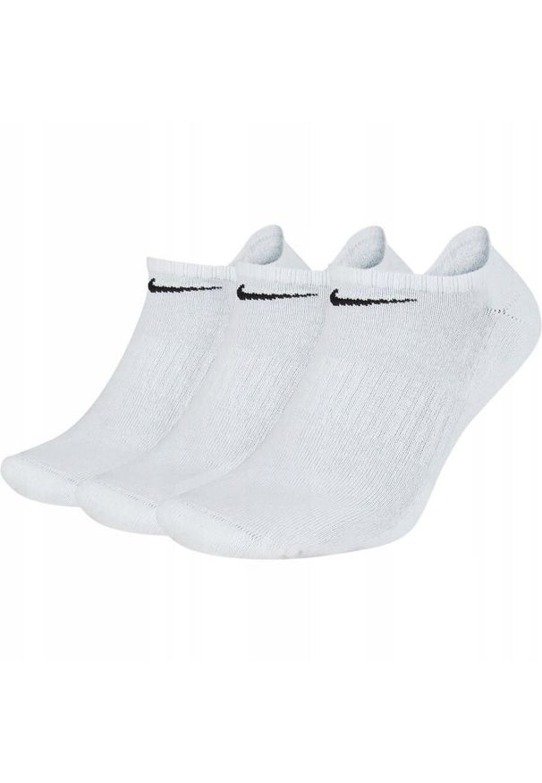 Skarpety Nike U Cush NS 3Pack sporotwe. Kolor: biały