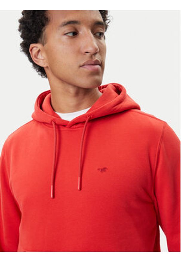Mustang Bluza Bronson 1016966 Czerwony Regular Fit. Kolor: czerwony. Materiał: bawełna