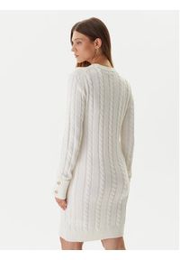 Guess Sukienka dzianinowa W5BK46 Z1192 Écru Regular Fit. Kolor: kremowy. Materiał: syntetyk #2