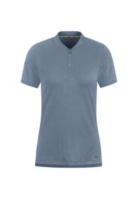 Polo Jako Pro Casual. Typ kołnierza: polo. Kolor: niebieski. Sport: piłka nożna #1