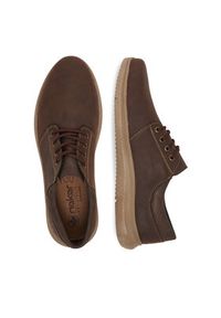 Rieker Półbuty 10424-22 Brązowy. Kolor: brązowy. Materiał: skóra, nubuk #8
