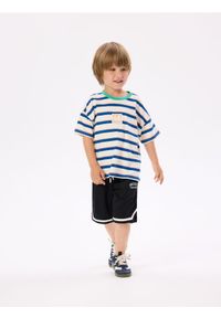 Reserved - Sportowe szorty - czarny. Kolor: czarny. Materiał: dzianina. Styl: sportowy #1