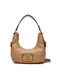 Love Moschino - LOVE MOSCHINO Torebka JC4273PP0LKB0106 Beżowy. Kolor: beżowy. Materiał: skórzane