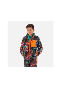 Bluza narciarska/na sanki dla dzieci Rossignol Junior Fleece multicolor. Kolor: wielokolorowy. Sport: narciarstwo