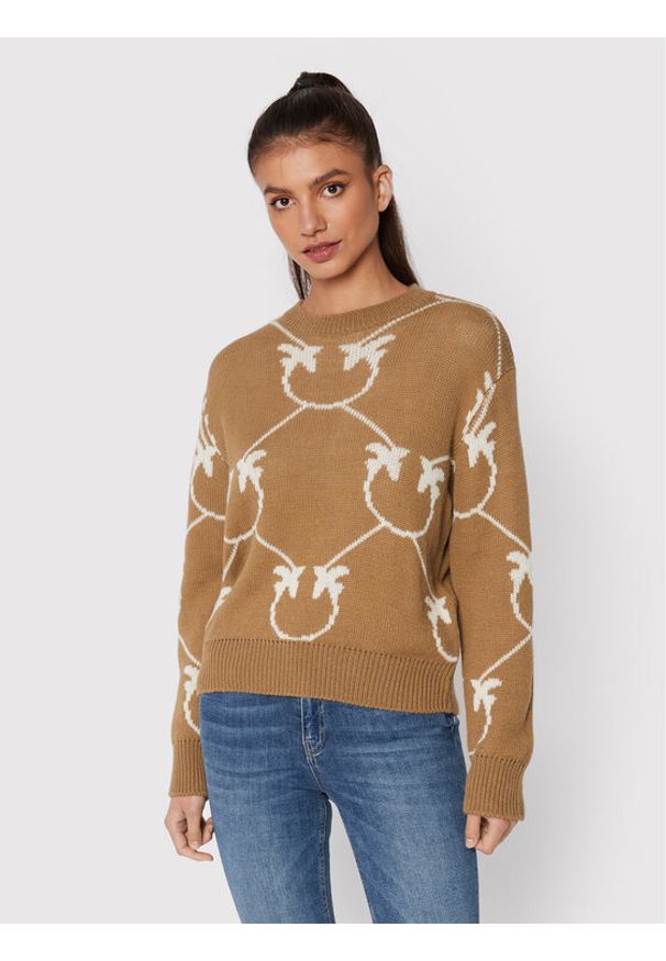 Sweter Pinko. Kolor: beżowy
