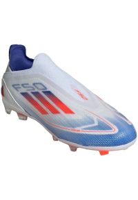Adidas - Buty piłkarskie adidas F50 Pro Ll Fg IF1357 białe. Kolor: biały. Materiał: materiał. Szerokość cholewki: normalna. Sport: piłka nożna #6