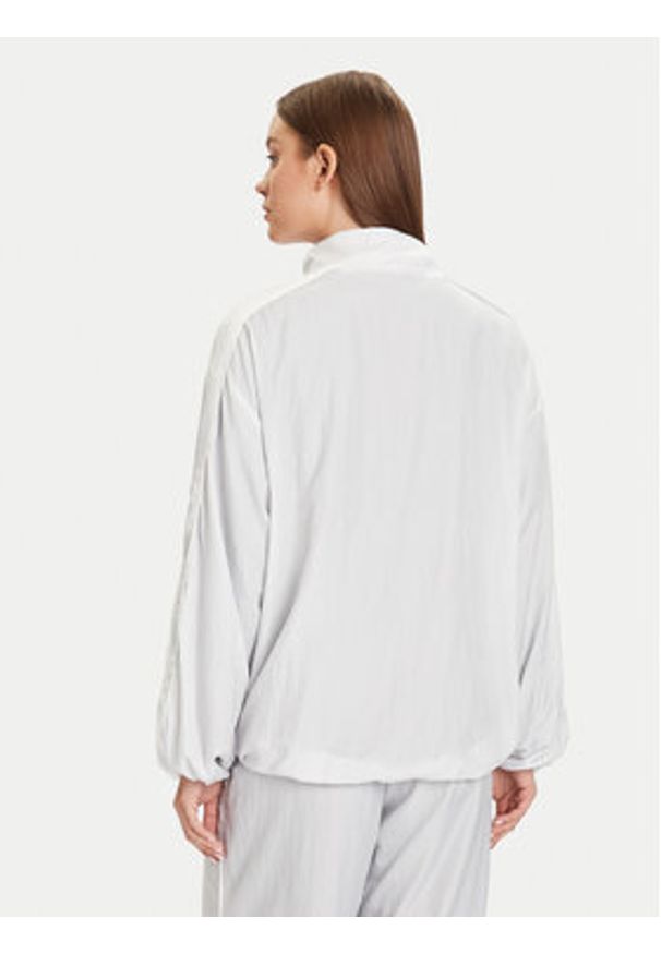 Puma Bluza PUMA X ROSÉ T7 633793 32 Srebrny Oversize. Kolor: srebrny. Materiał: syntetyk