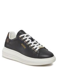 Guess Sneakersy FL8VIB LEA12 Czarny. Kolor: czarny. Materiał: skóra #4