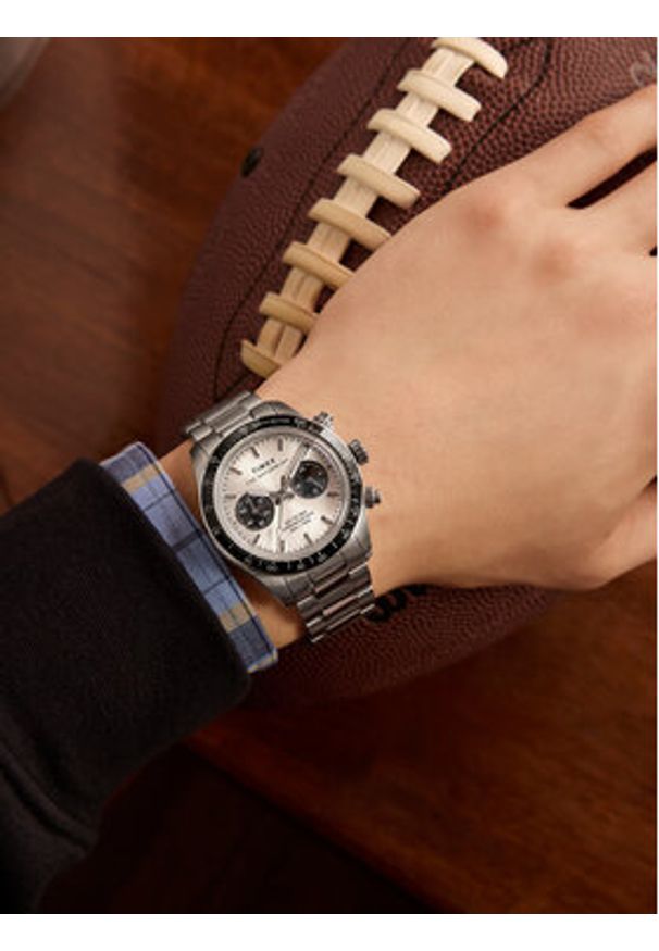 Timex Zegarek Waterbury TW2Y19200 Czarny. Kolor: czarny