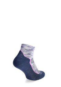 DARN TOUGH - Skarpety merino damskie Darn Tough Light Hiker 1/4 Lightweight with Cushion. Kolor: fioletowy