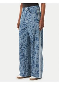 Adidas - adidas Jeansy Liberty London Firebird KR6675 Niebieski Loose Fit. Kolor: niebieski #1