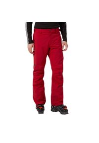 Spodnie Narciarskie męskie Helly Hansen Legendary Insulated Pant. Kolor: czerwony. Sport: narciarstwo