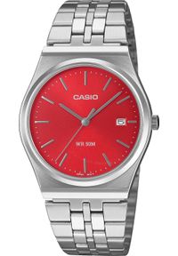 Zegarek Casio Zegarek męski Casio MTP-B145D-4A2VEF srebrny. Kolor: srebrny #1