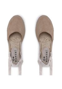 Manebi Espadryle Suede Flat Valenciana Espadrilles K 1.1 P0 Beżowy. Kolor: beżowy. Materiał: zamsz, skóra #3