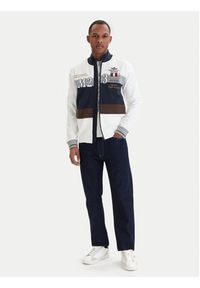 Aeronautica Militare Bluza 261FE2095UF00674 Biały Regular Fit. Kolor: biały. Materiał: bawełna #5