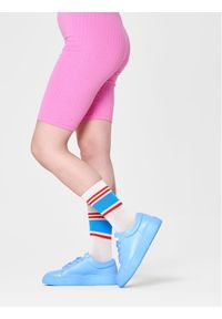 Happy-Socks - Happy Socks Skarpety wysokie unisex ATBST14-1700 Beżowy. Kolor: beżowy. Materiał: materiał, bawełna