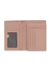 Ochnik - Różowy skórzany portfel damski. Kolor: różowy. Materiał: skóra #5