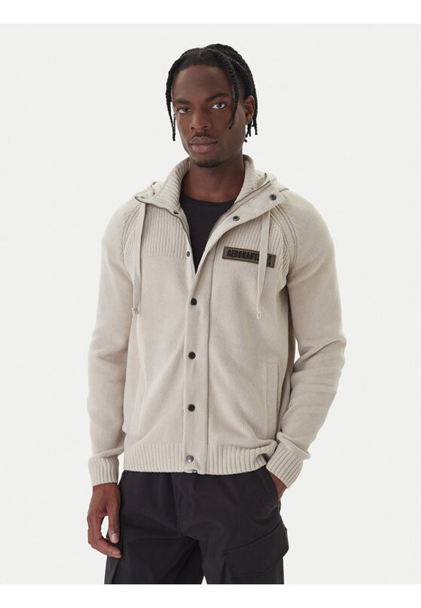 Aeronautica Militare Kurtka przejściowa 252MA1575UL00539 Beżowy Regular Fit. Kolor: beżowy. Materiał: bawełna