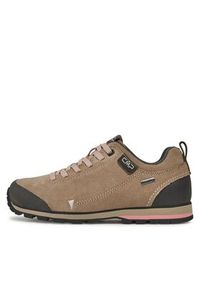 CMP Trekkingi Elettra Low Wmn Hiking Shoe Wp 38Q4616 Beżowy. Kolor: beżowy. Materiał: zamsz, skóra #7