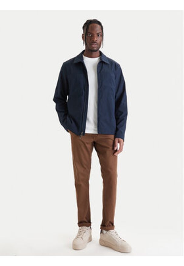 Calvin Klein Kurtka przejściowa LV04LF424G Granatowy Regular Fit. Kolor: niebieski. Materiał: syntetyk