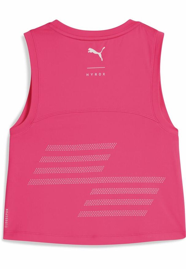 Puma - Damska koszulka bez rękawów PUMA x HYROX CLOUDSPUN PUMA Sunset Glow Pink. Kolor: różowy. Długość rękawa: bez rękawów
